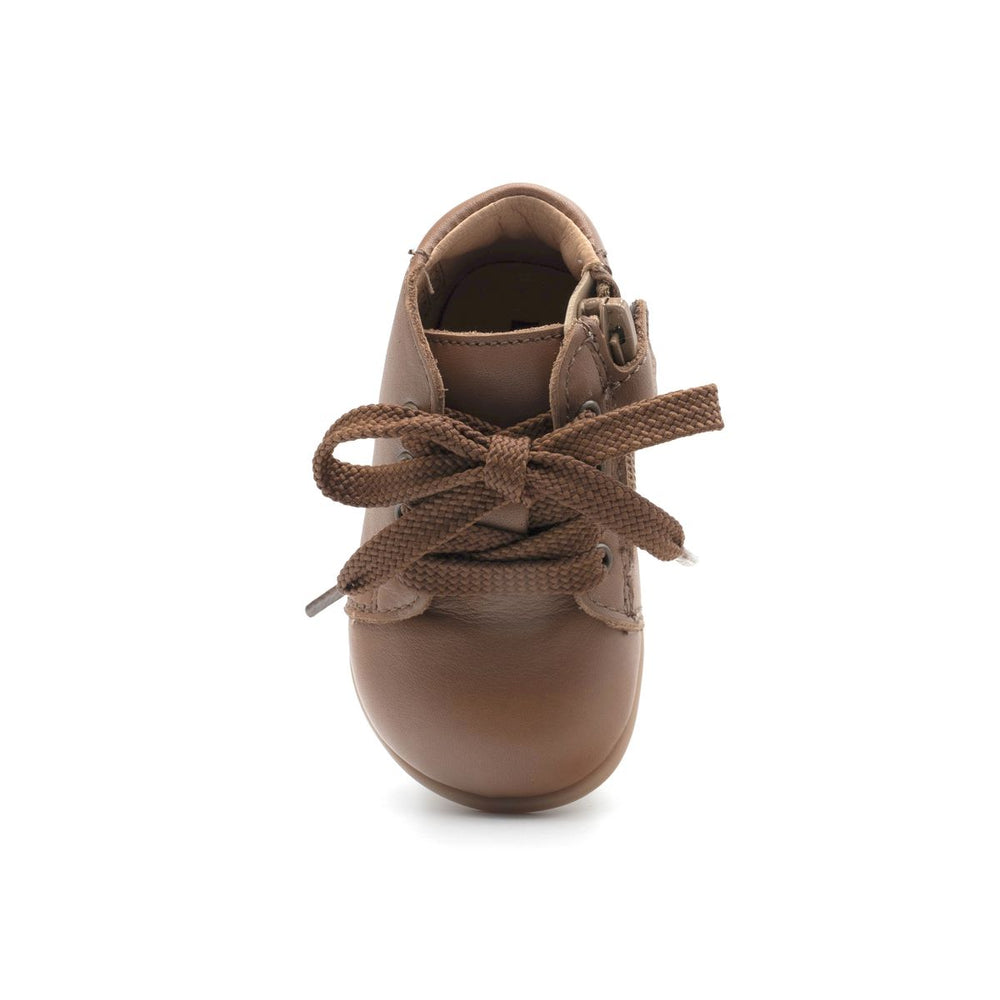 Babybotte barefoot Fredy Zip Texano Cuero