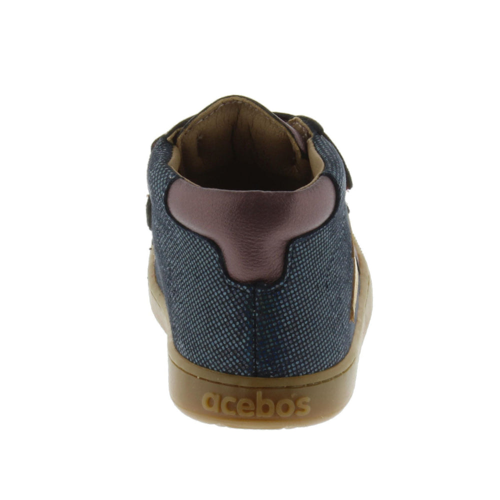 Acebos Barefoot High Flash azul marino