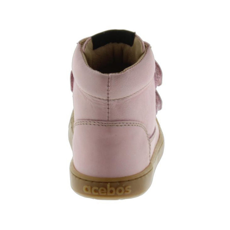 Acebos Barefoot Botin Velcros Pink