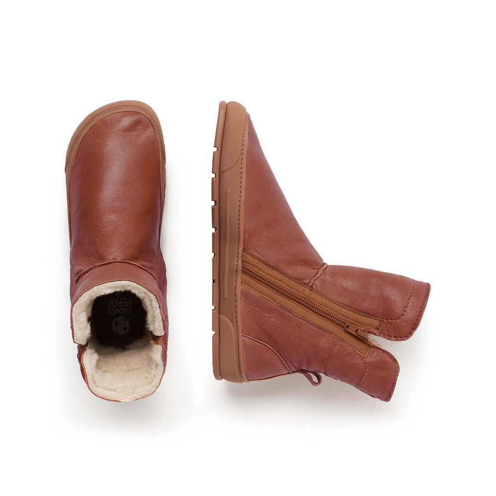 Zapato Feroz para adultos Alcoy Nut de cuero