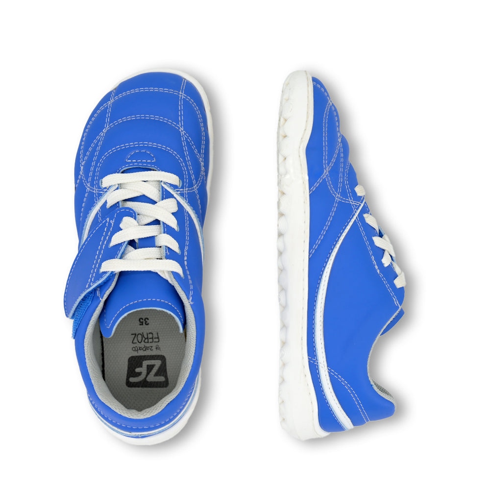 Zapato Feroz Rockers Amunt Azul Royal Blanco