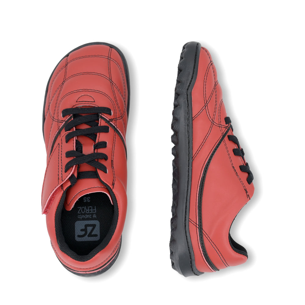 Zapato Feroz Rockers Amunt Rojo Negro