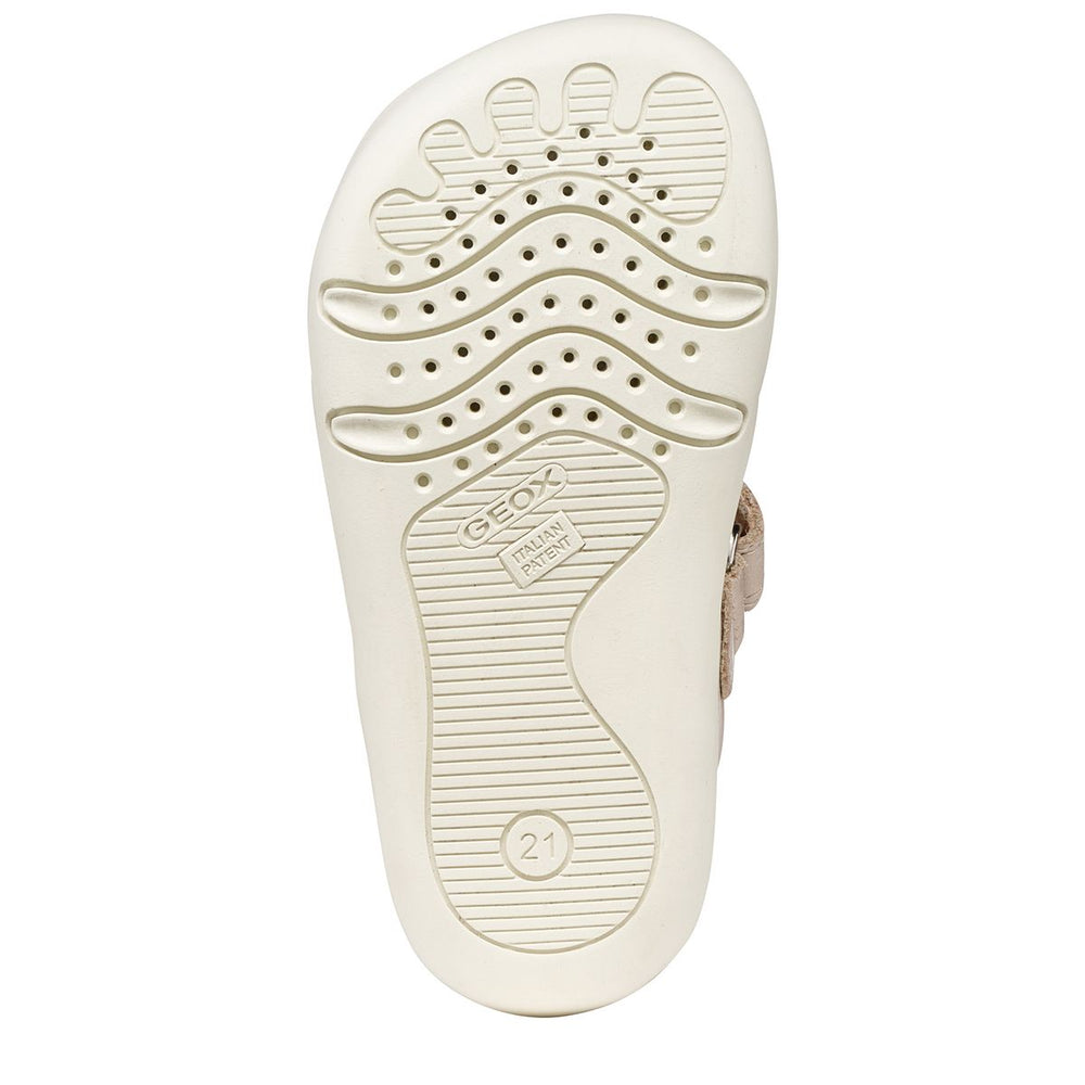 Sandalias Geox Barefoot Steppieup Marfil Rosa