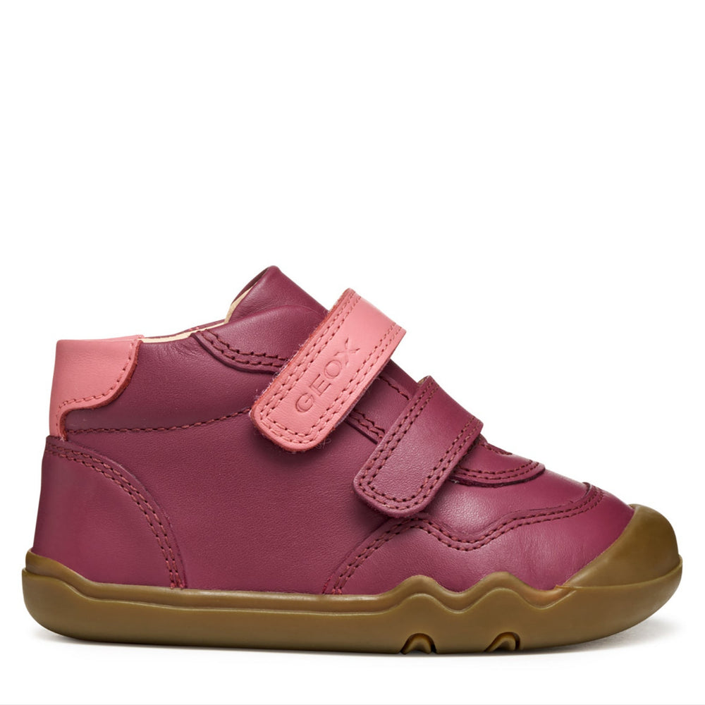 Geox Barefoot Steppieup High Berry Rose
