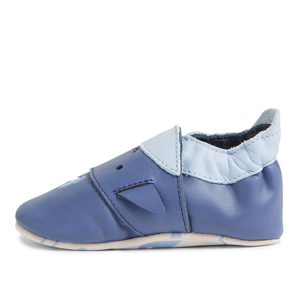 Bobux Chaussons Whale Blue Indigo