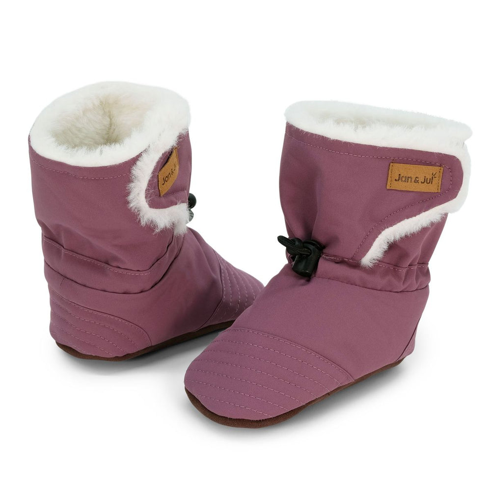 Jan And Jul Stay-put Winter Booties Dark Plum