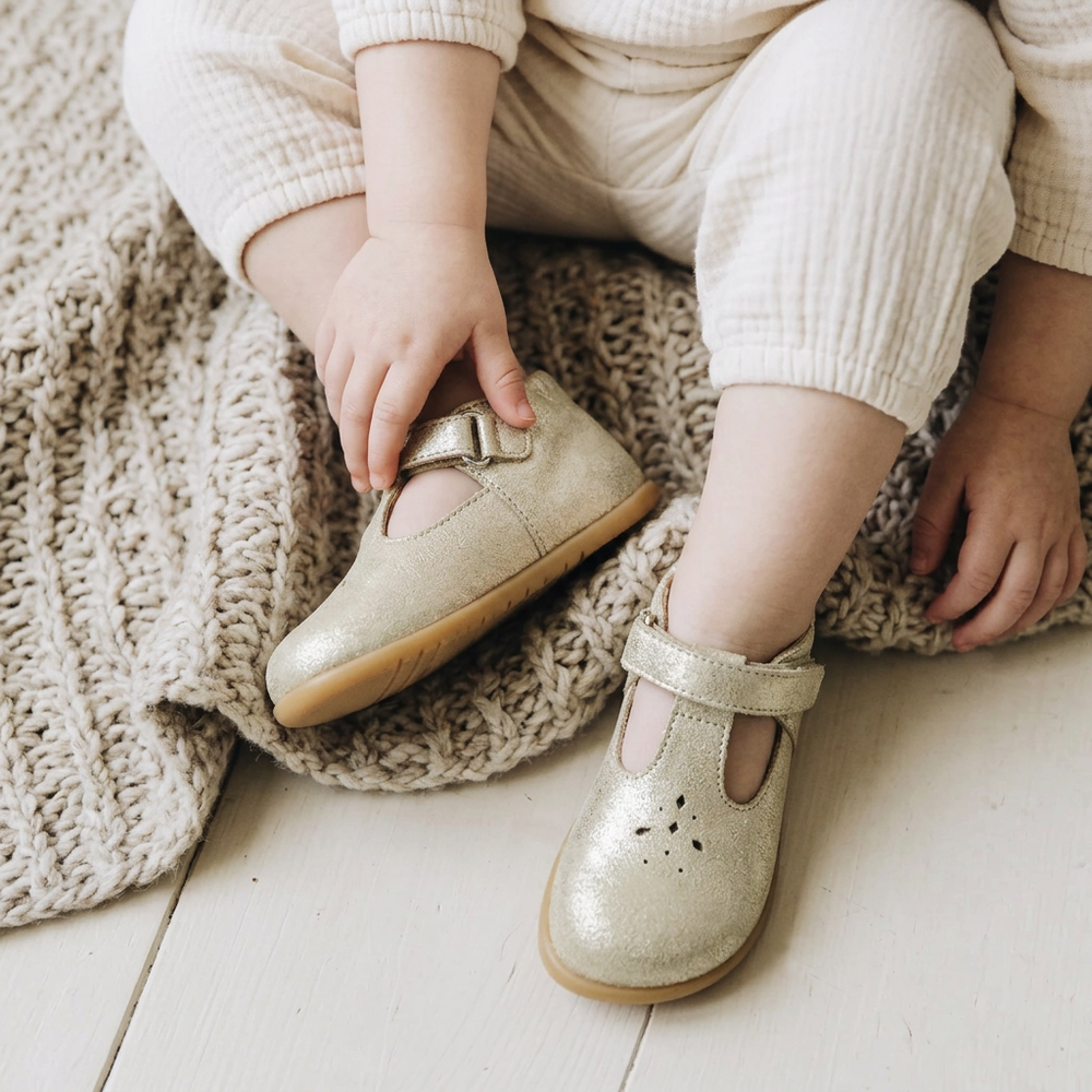 Babybotte barefoot Paris Velcros Platine