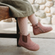 Babybotte barefoot Archic Velour Rosa Antique