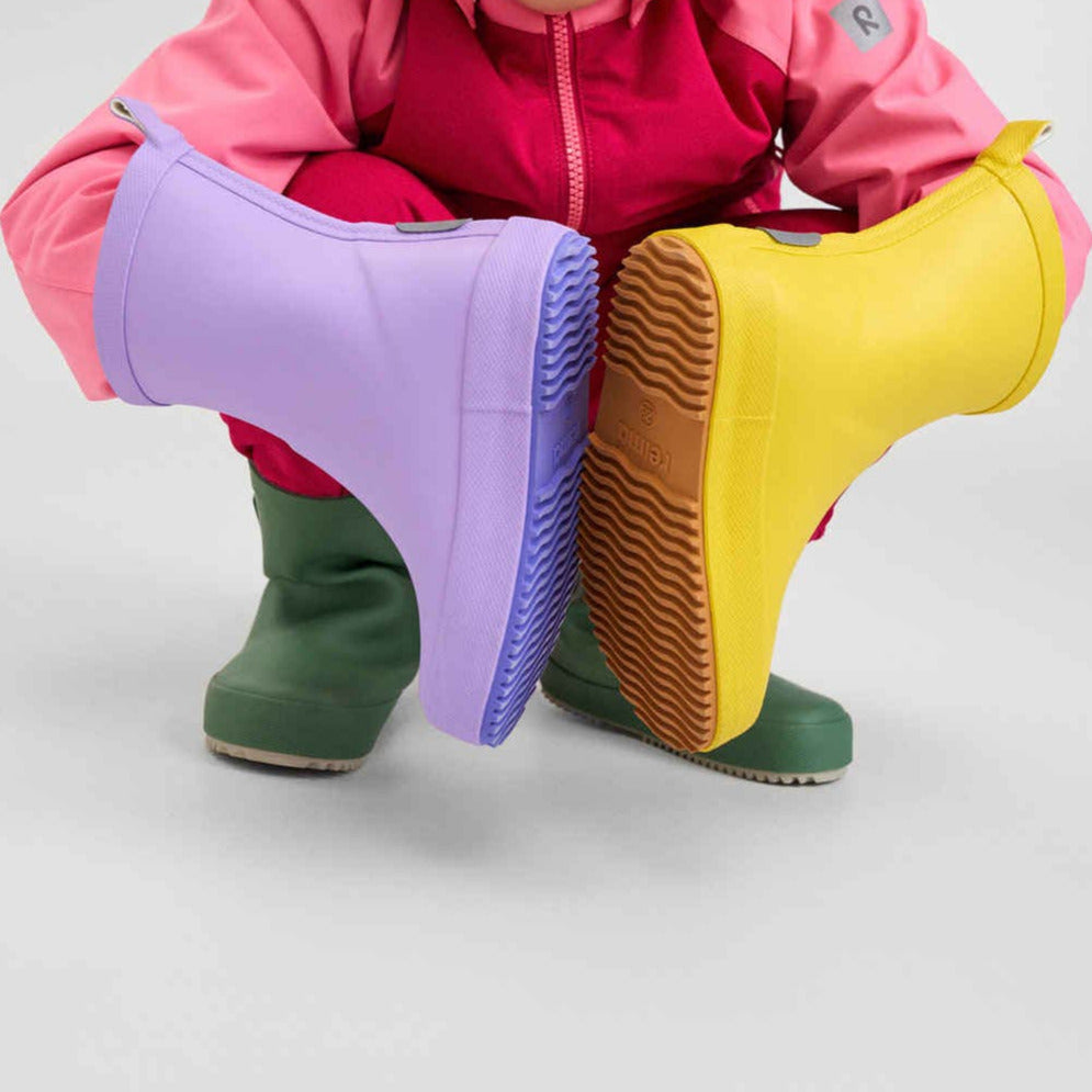 Botas de lluvia Reima Barefoot Ankka amarillas