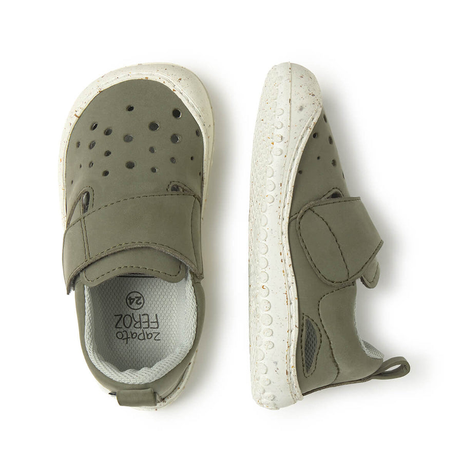 Zapato Feroz Féroces Benisa Kaki Microfibra
