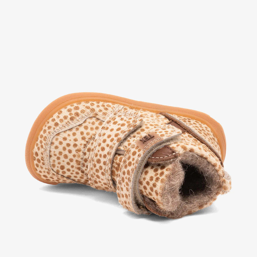 Bisgaard Barefoot Becky Tex de lunares marrones