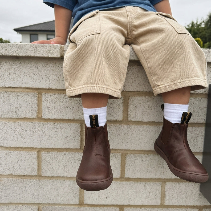 Bisgaard Barefoot Bruno Dark Brown