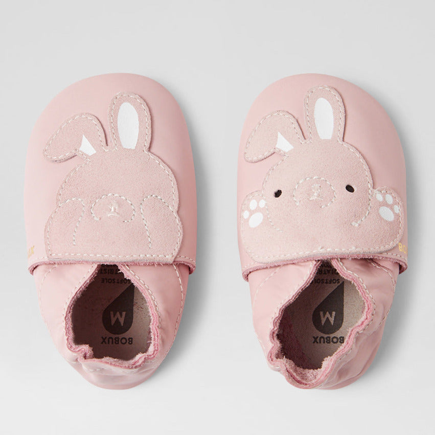 Bobux Pantuflas Bunny Ballet Pink