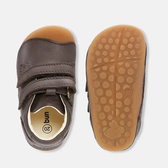 Bundgaard Barefoot Correa pequeña Marrón oscuro