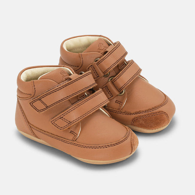 Bundgaard Barefoot Prewalker Strap Cognac