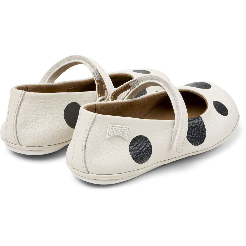 Camper Bailarinas Twins Blanc Lunares