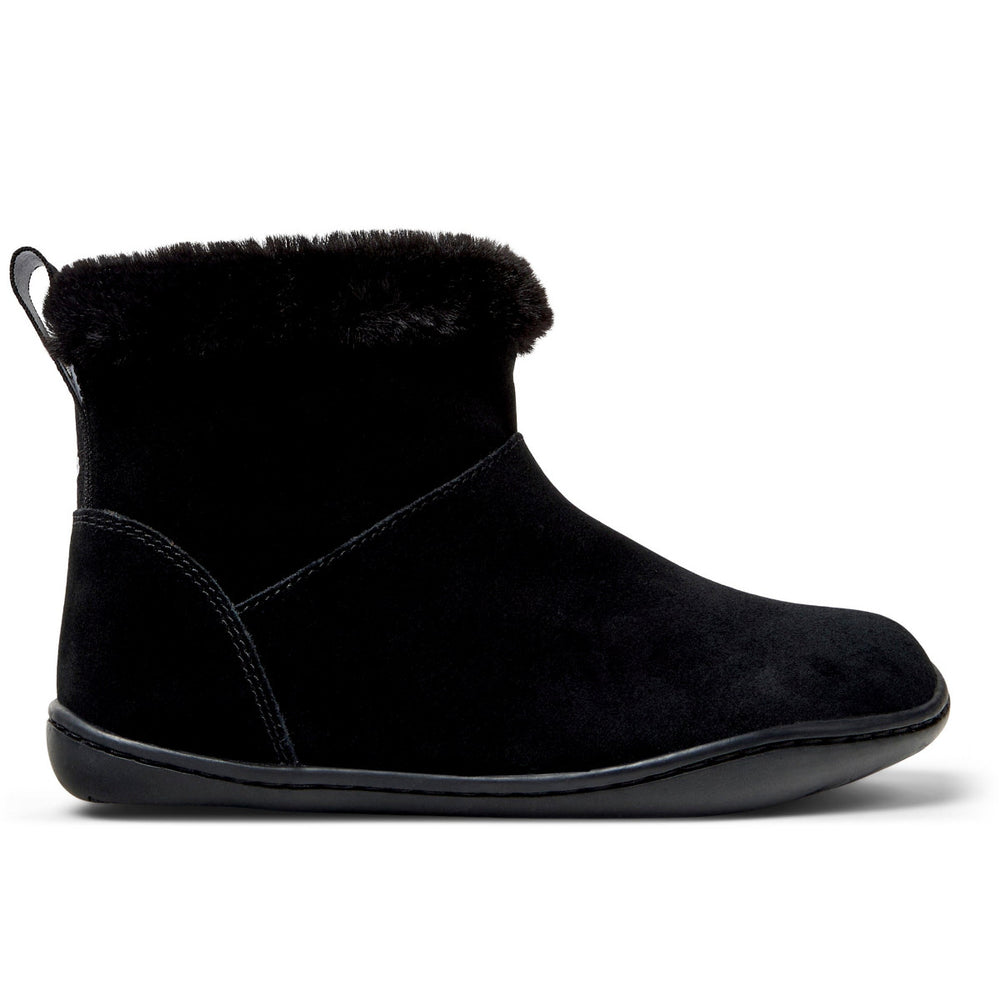Camper Kids Peu Bottines Fourrées Noir