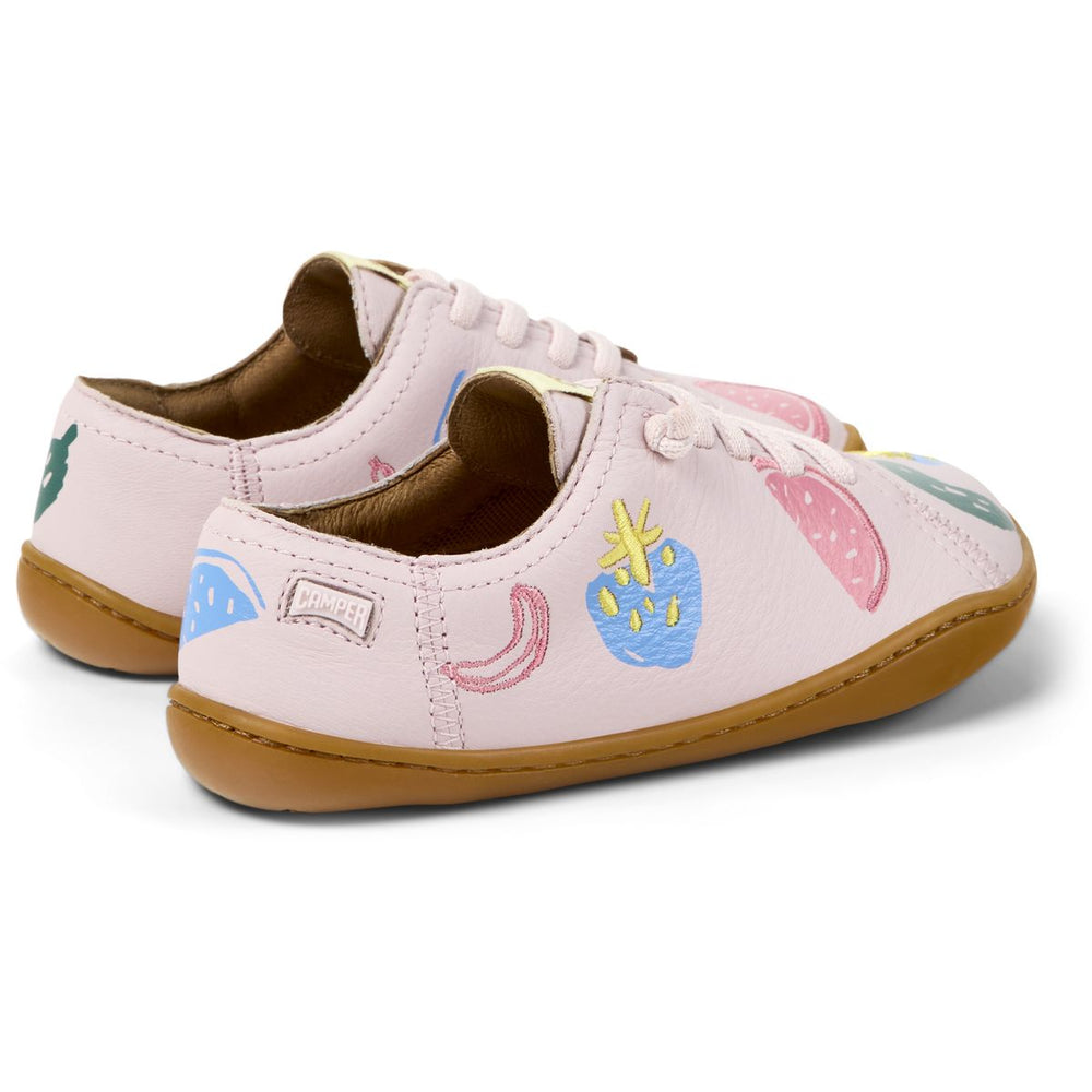 Camper Kids Peu Sarda Twins rosa con frutas