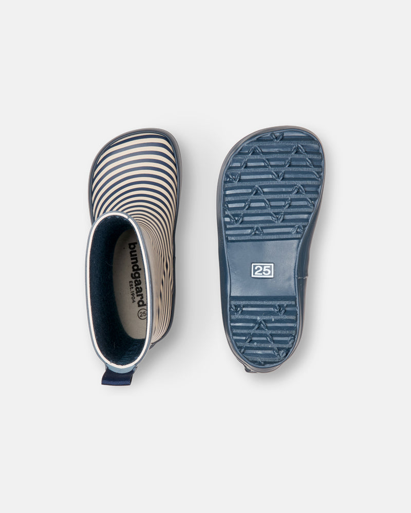 Bundgaard Barefoot Charly de rayas azul marino