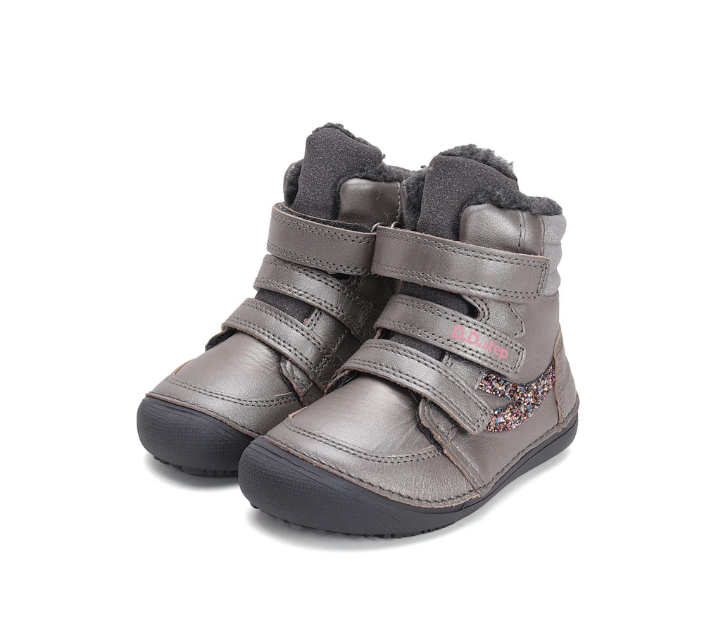D.D.Step Tores Fourrées Grey Sparkle