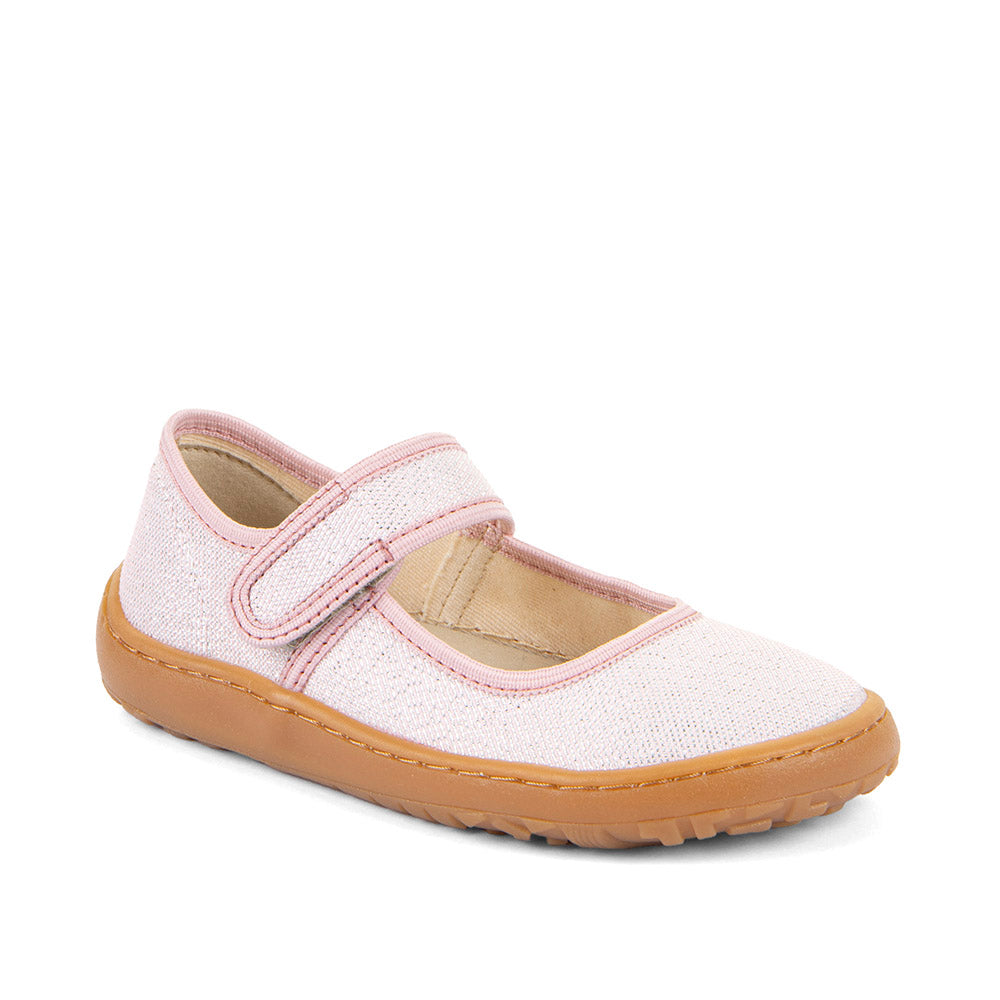 Froddo Barefoot bailarinas de lona rosa brillante