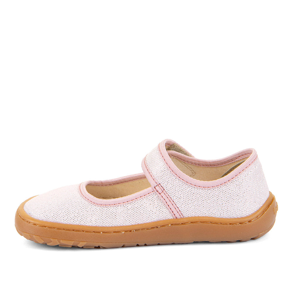 Froddo Barefoot bailarinas de lona rosa brillante