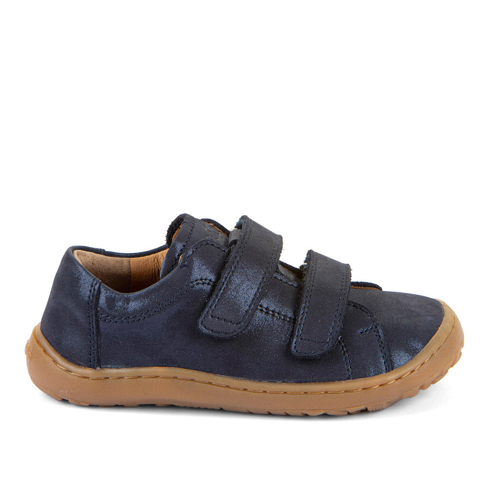 Froddo Barefoot Cuir Velcros III Blue Plus