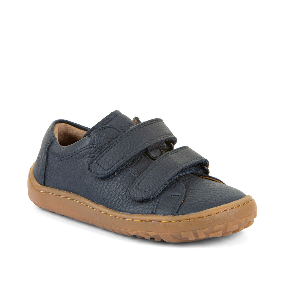 Froddo Barefoot de piel con velcros III azul oscuro