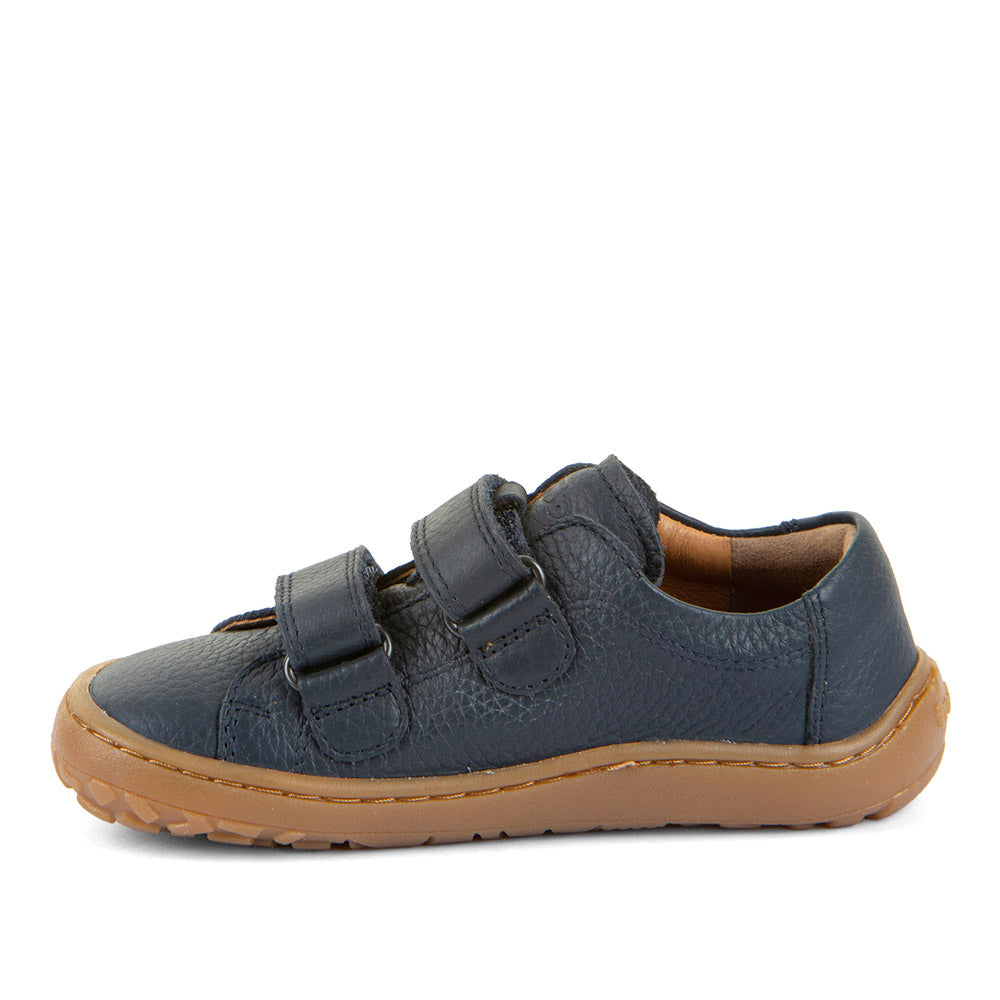 Froddo Barefoot de piel con velcros III azul oscuro