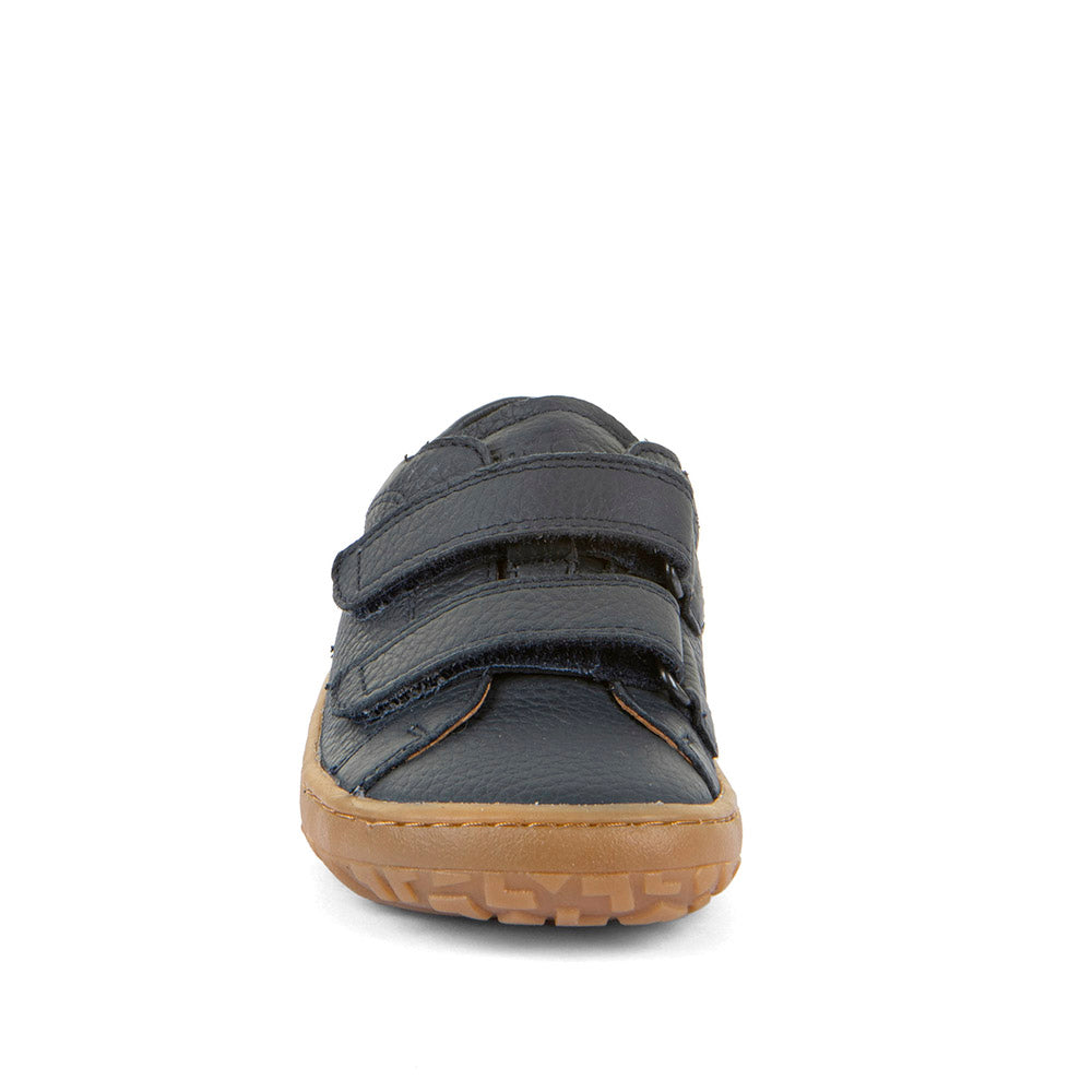 Froddo Barefoot de piel con velcros III azul oscuro
