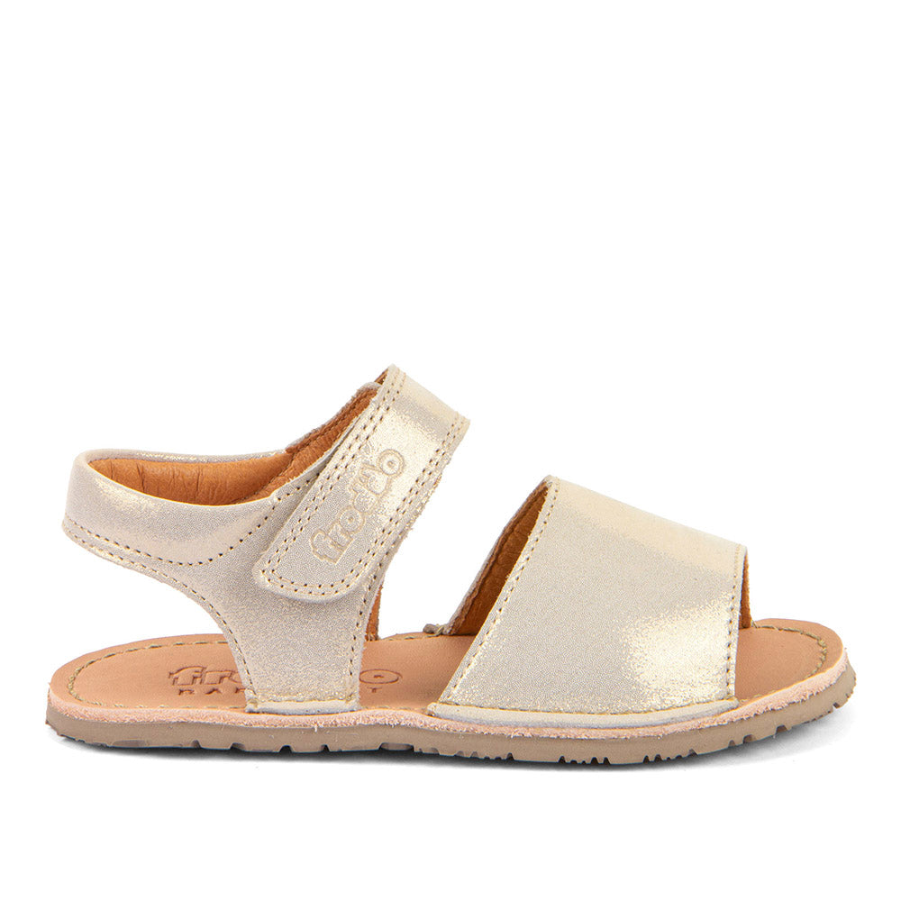 Sandalias flexibles Froddo Barefoot Flexy Blome dorado brillante
