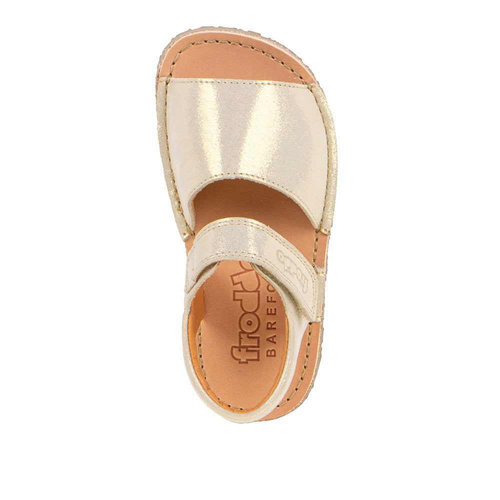 Sandalias flexibles Froddo Barefoot Flexy Blome dorado brillante