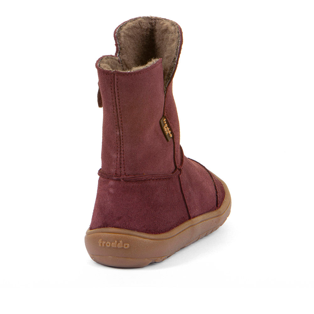 Froddo Barefoot Tex Suede II Bordeaux