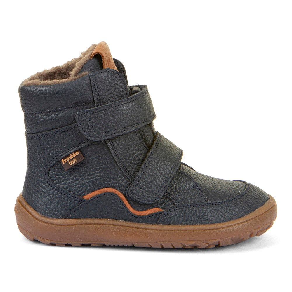 Froddo Barefoot Tex Invierno Cuero II Azul Oscuro