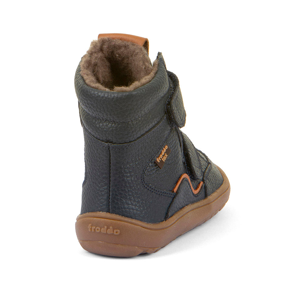 Froddo Barefoot Tex Invierno Cuero II Azul Oscuro