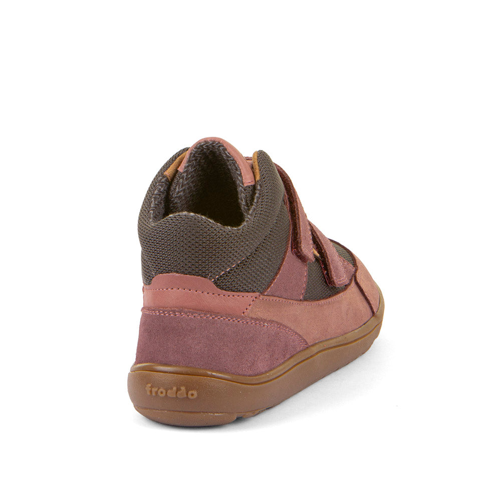 Froddo Barefoot Up Tex Otoño Gris Rosa