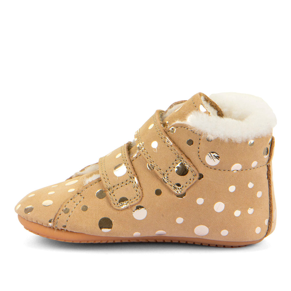 Froddo Prewalkers Barefoot Dos Velcros Gold