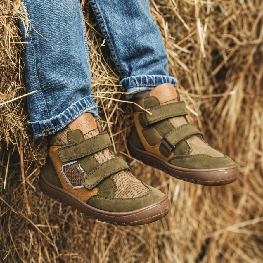 Froddo Barefoot Up Hill Tex verde oliva