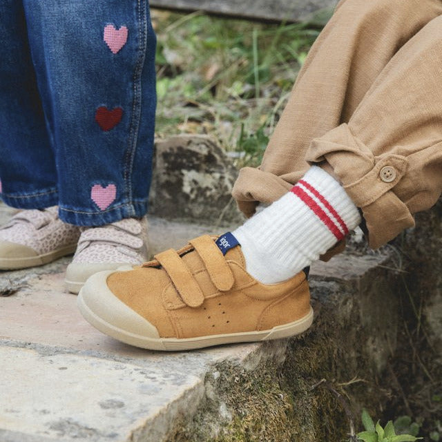 Igor Barefoot Tennis Suede Mostaza