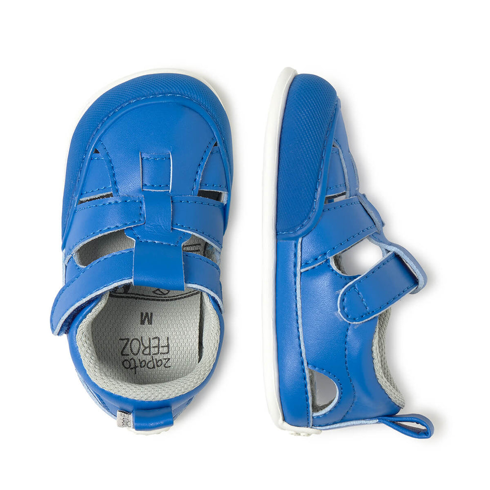 Zapato Feroz Féroces Irta Azul Royal Microfibra