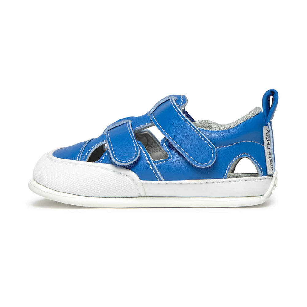 Zapato Feroz Féroces Javea Azul Royal Microfibra