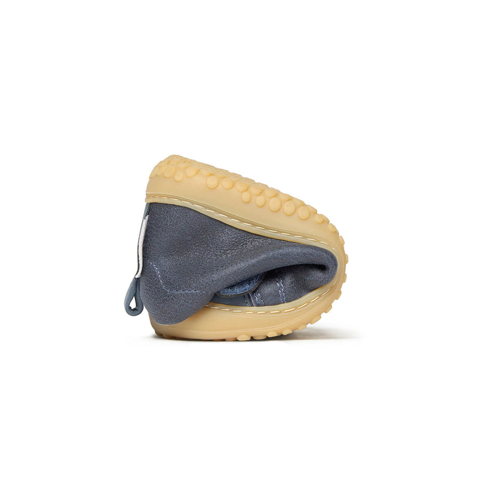 Zapato Feroz Rockers Jucar azul vaquero agrietado