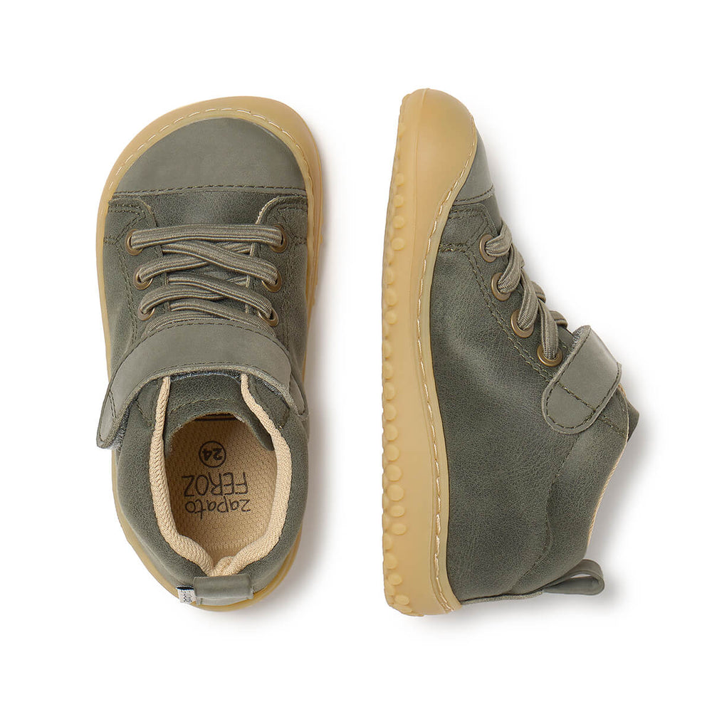 Zapato Feroz Rockers Jucar Kaki Crack