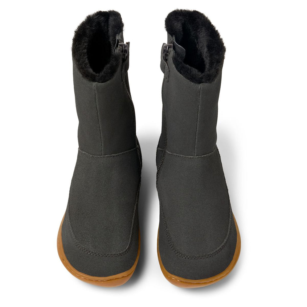 Camper Kids Peu Bottes Fourrées Gris