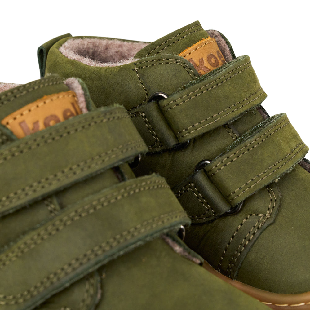 Koel Barefoot Kari Fourrées Green
