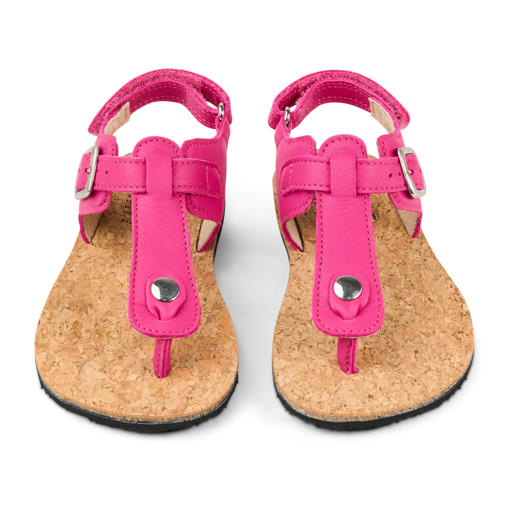 Sandalias barefoot Koel Abriana fucsia