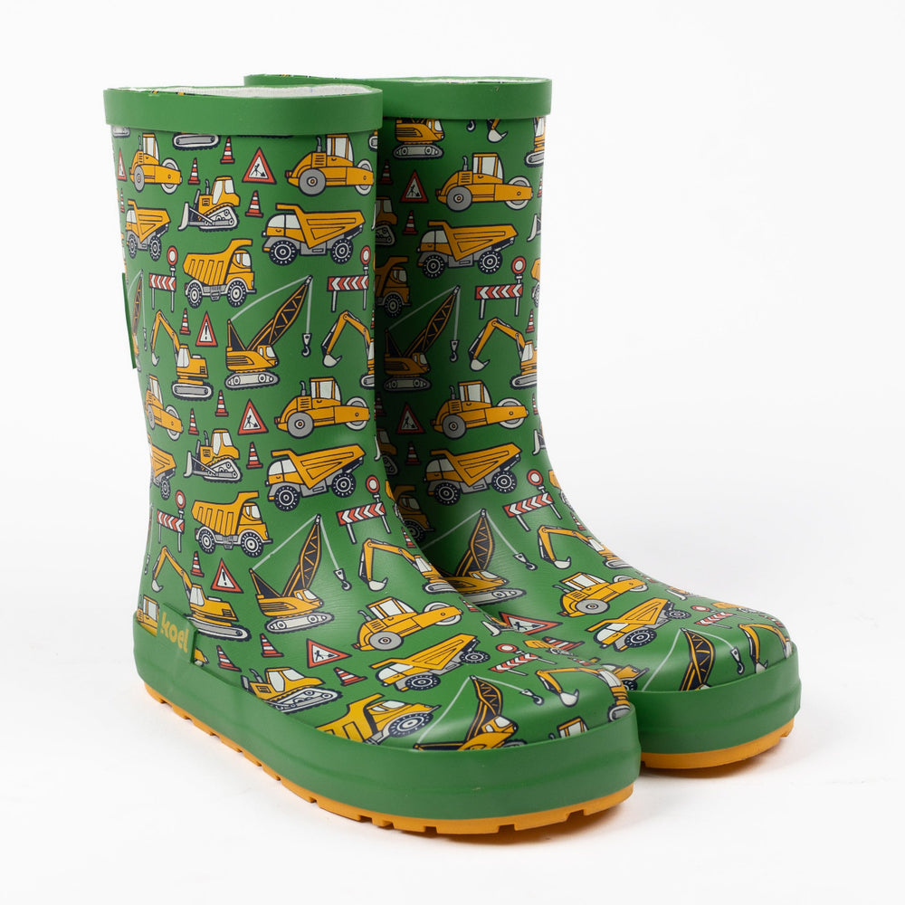 Koel Barefoot Wellie Tractor Verde