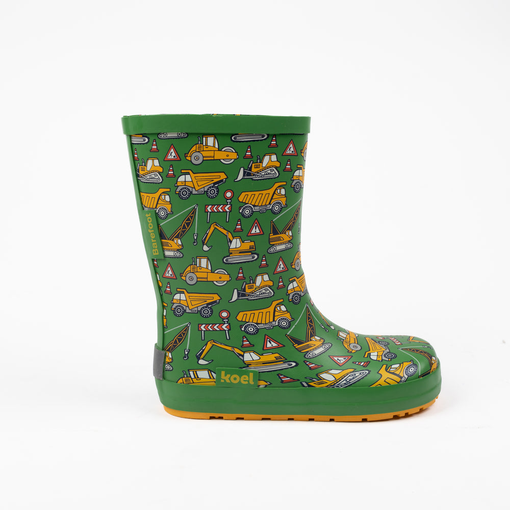 Koel Barefoot Wellie Tractor Verde