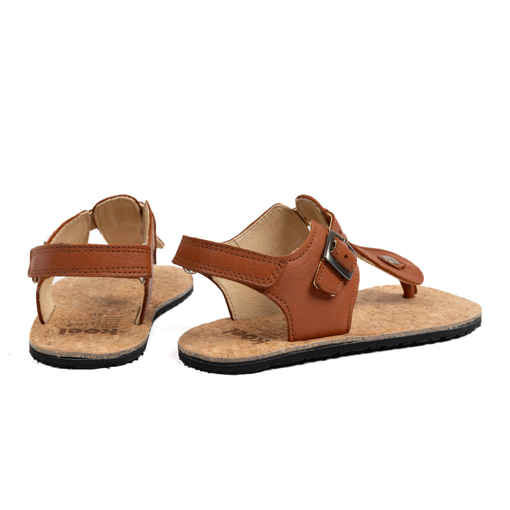 Koel Barefoot Sandales Abriana Cognac