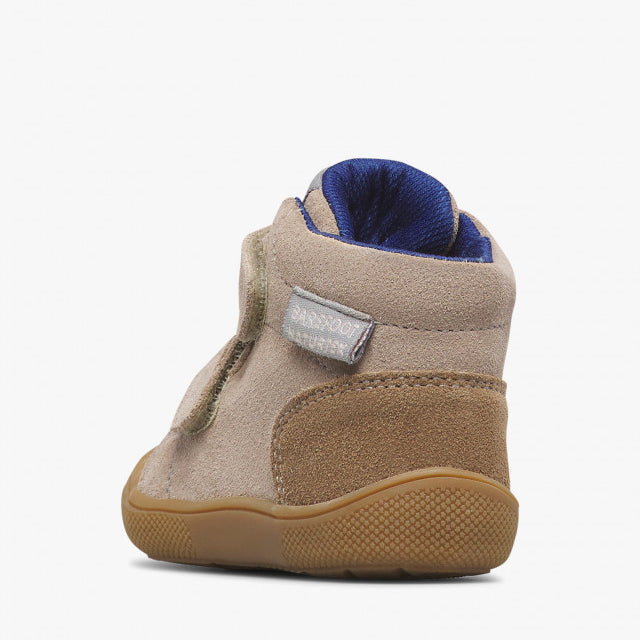 Naturino Barefoot Tex Spinni Wp Suede Wool Taupe